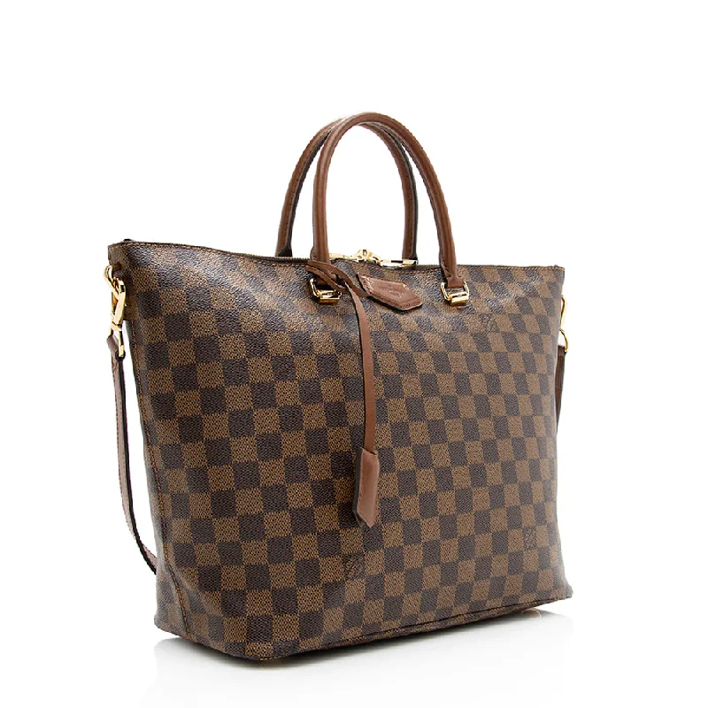 Louis Vuitton Alma bags with a leather - wrapped handle for a luxurious feelLouis Vuitton Damier Ebene Belmont Tote (18789)