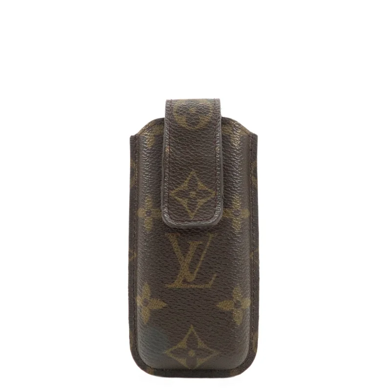 Louis Vuitton Alma bags with a leather - wrapped handle for a luxurious feelLouis Vuitton Monogram Etuit Telephone Cell Phone Case M63050