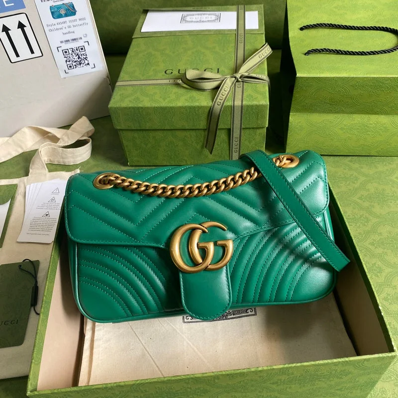 Women Gucci Sylvie bags with a leather - wrapped handleWF - Gucci Bags - 1247