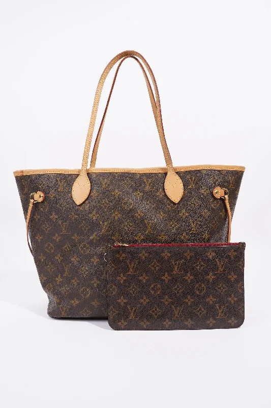 Louis Vuitton crossbody bags with adjustable shoulder straps for comfortLouis Vuitton Neverfull MM Monogram Coated Canvas