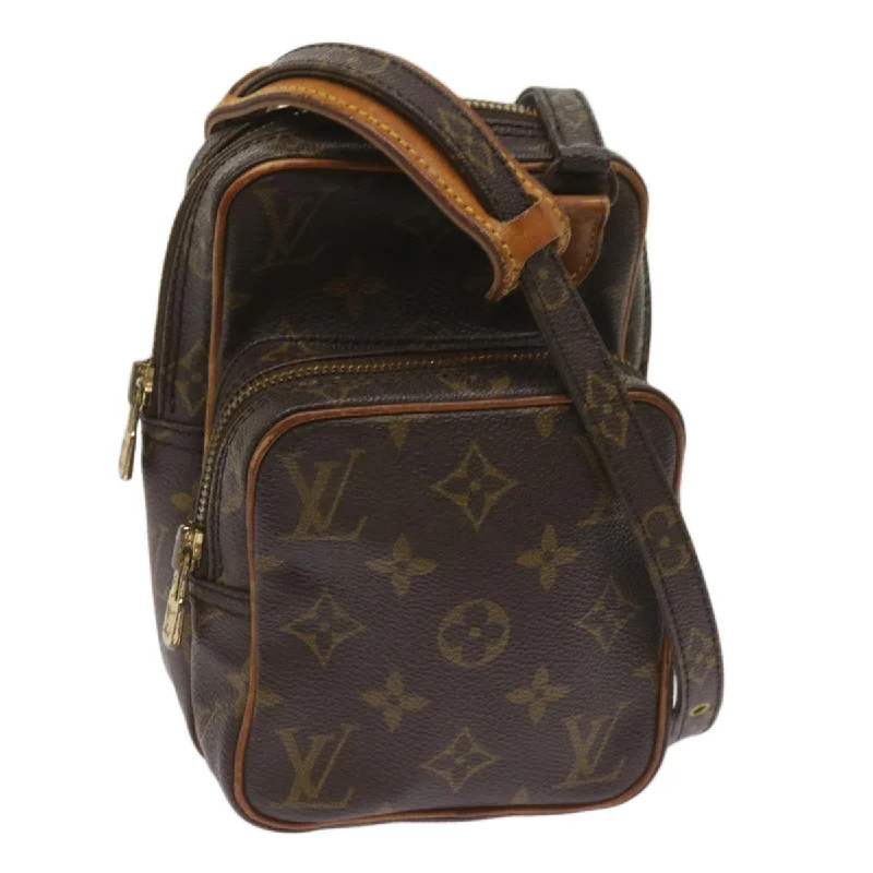 Louis Vuitton bags with a detachable mobile phone holder for convenienceLOUIS VUITTON Amazon Shoulder Bag