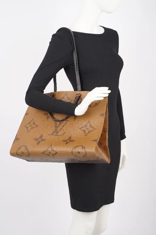 Louis Vuitton Twist bags with the iconic LV - turnlock closureLouis Vuitton Womens On The Go Reverse Monogram GM