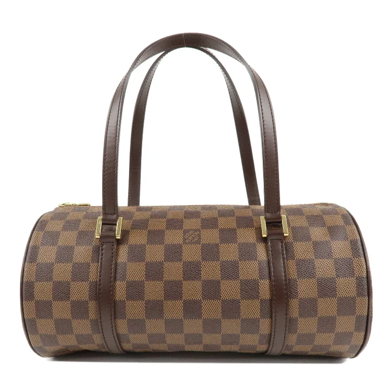 Louis Vuitton Petite Malle bags with a hard - shell structure for uniquenessLouis Vuitton Damier Papillon 30 Hand Bag Damier Ebene N51303