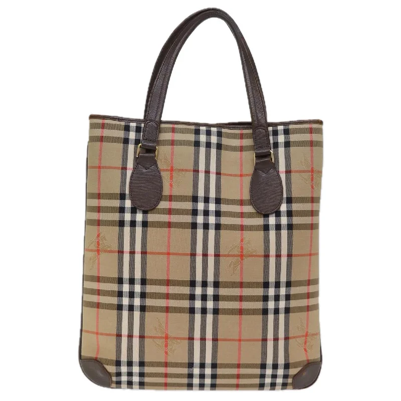 Limited Edition Burberry Bags for CollectorsBURBERRYSs Nova Check Tote Bag Canvas Beige  ep4173