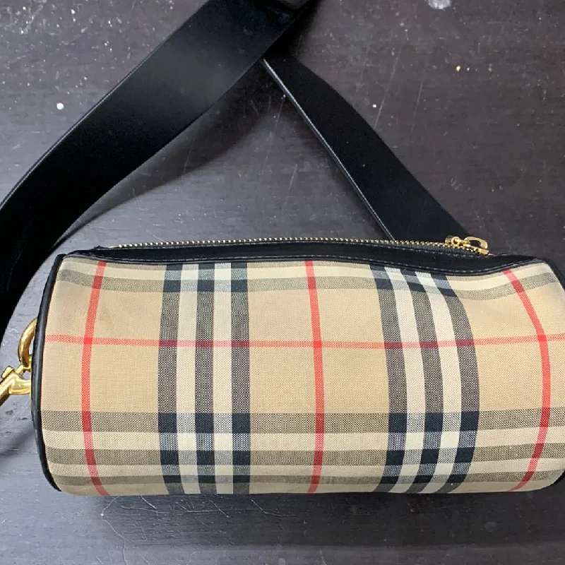 Vintage Inspired Burberry Bags for Retro LoversBurberry Check Barrel Bag