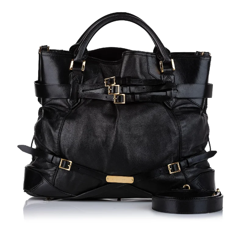 Sustainable and Ethical Burberry Bags for Conscious ConsumersBurberry Bridle Leather Satchel (SHG-20840)