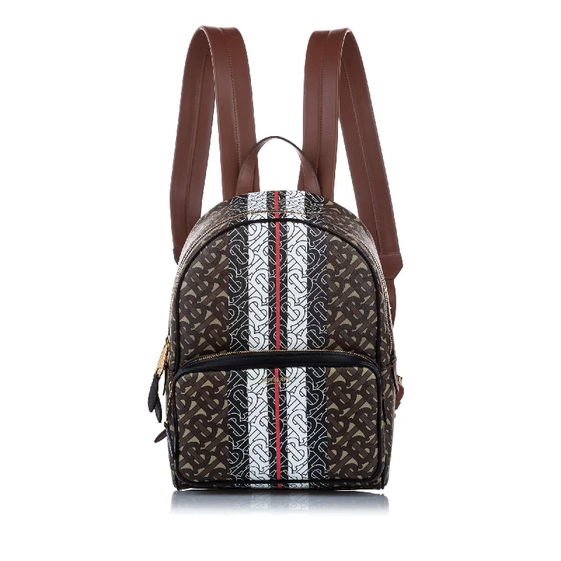 Durable Burberry Canvas Bags for Everyday UseBurberry Coated Canvas Logo Backpack (SHG-14268)