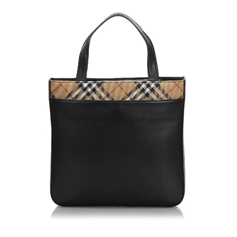 Artistic Print Burberry Bags for Art LoversBurberry Black Others Leather Tote Bag United Kingdom