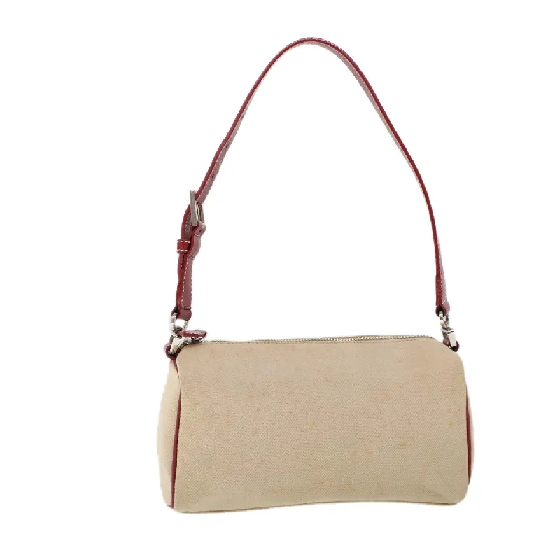 Adjustable Strap Burberry Messenger BagsBURBERRY Blue Label Shoulder Bag Canvas Beige Auth ti1213