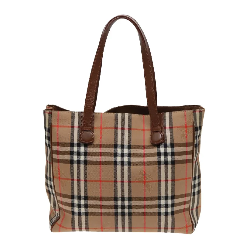 Functional Burberry Diaper Bags for New MomsBURBERRYSs Nova Check Tote Bag Canvas Beige  ep4723