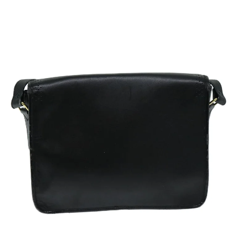 Elegant Burberry Clutch Bags for Formal EventsBURBERRYSs Shoulder Bag Leather Black  ep3768