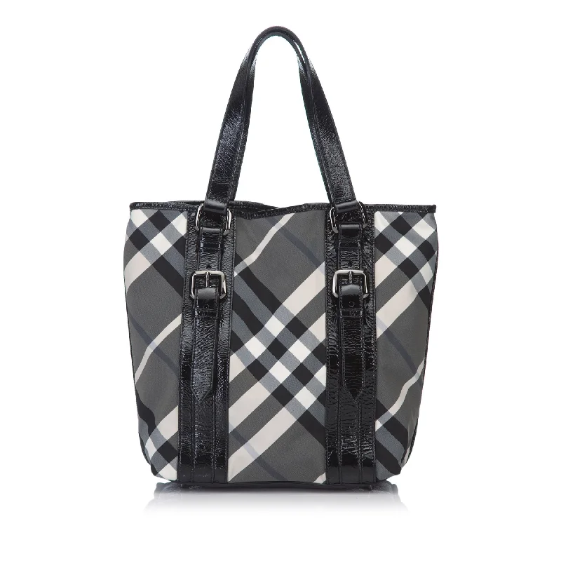 Compact and Portable Burberry Waist BagsBurberry Black Patent Leather Woven Shoulder Bag United Kingdom