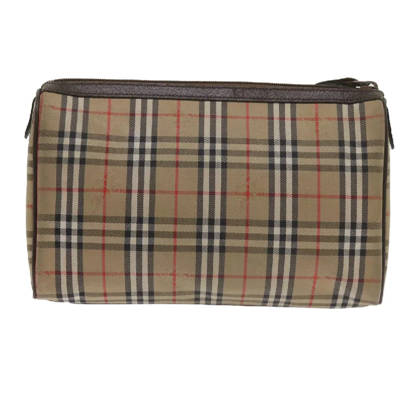 Affordable Replica - Looking Burberry BagsBURBERRYSs Nova Check Clutch Bag Nylon Canvas Beige  60353