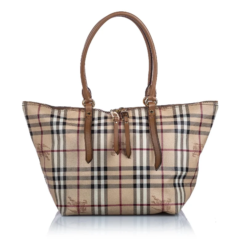 Seasonal Print Burberry Bags for Summer 2025Burberry Brown Haymarket Check Salisbury Tote Romania