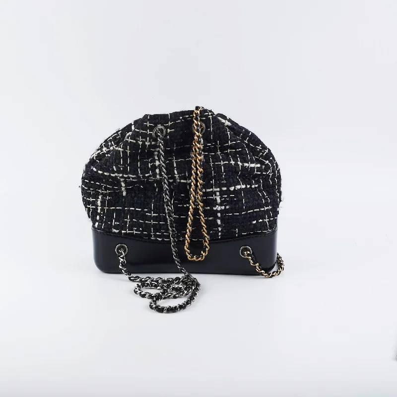 Chanel bags for women with minimalist styleChanel Small Gabrielle Tweed Backpack