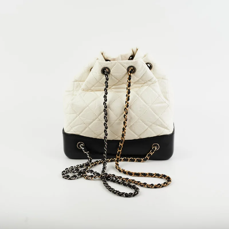 Chanel bags with intricate metal hardwareChanel Small Gabrielle Backpack