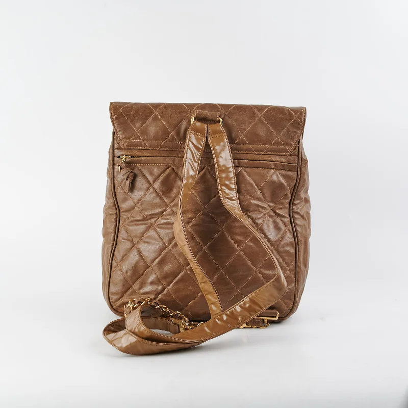 Chanel bags that pair perfectly with any outfitChanel Vintage Backpack Brown - Series 3