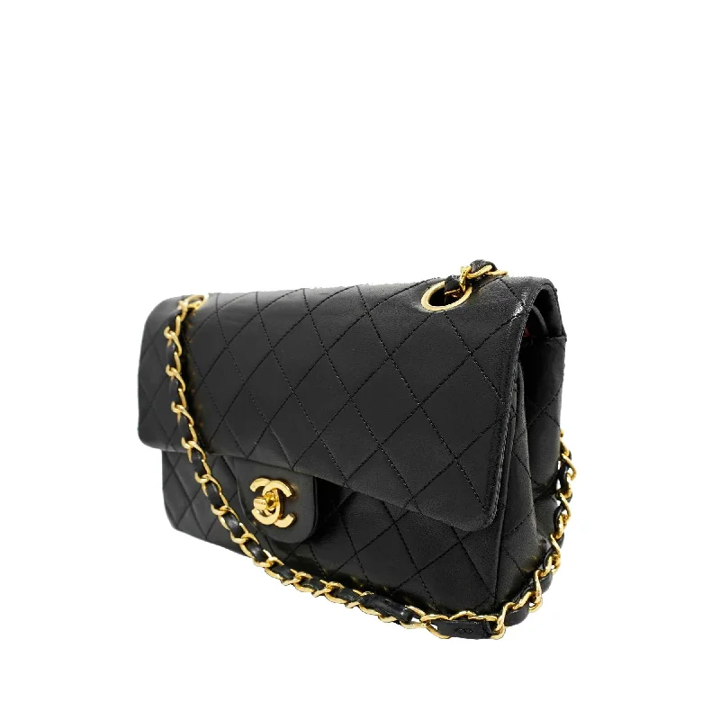 Chanel bags for women with minimalist styleChanel Small Classic Lambskin Double Flap (V7gfIJ)