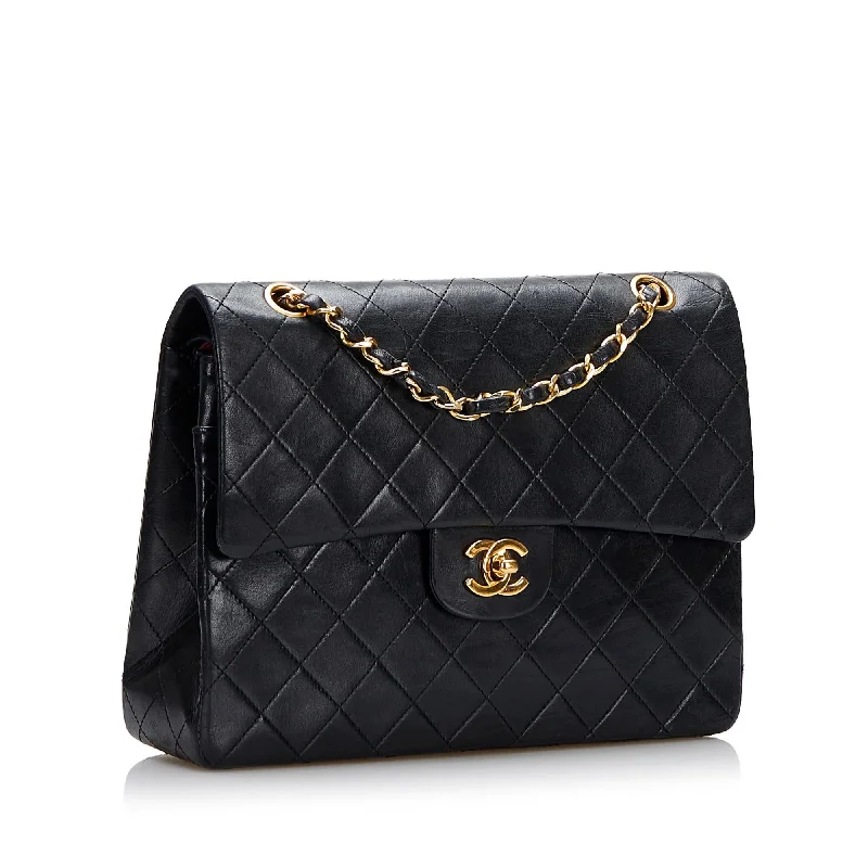 Chanel bags with gold, silver, and pearl accentsChanel Small Classic Lambskin Double Flap (VbrRMT)