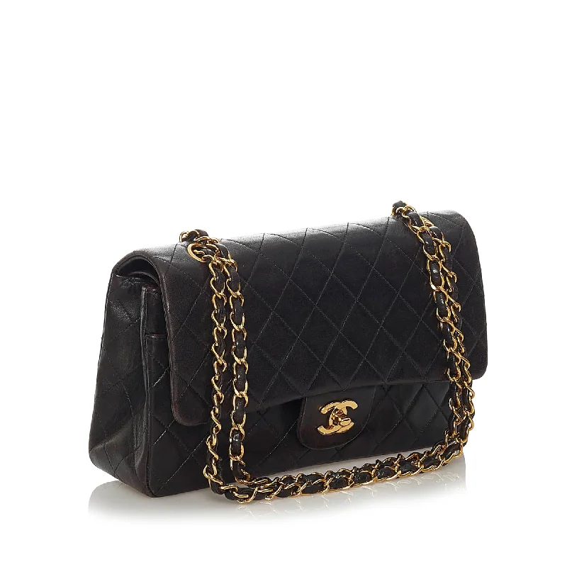 Chanel bags available at online luxury retaileChanel Small Classic Lambskin Leather Double Flap Bag (28853)