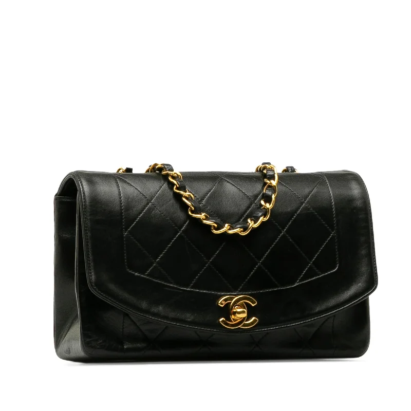 Chanel Black Handbag for Business MeetingsChanel Small Lambskin Diana (eN7gJW)