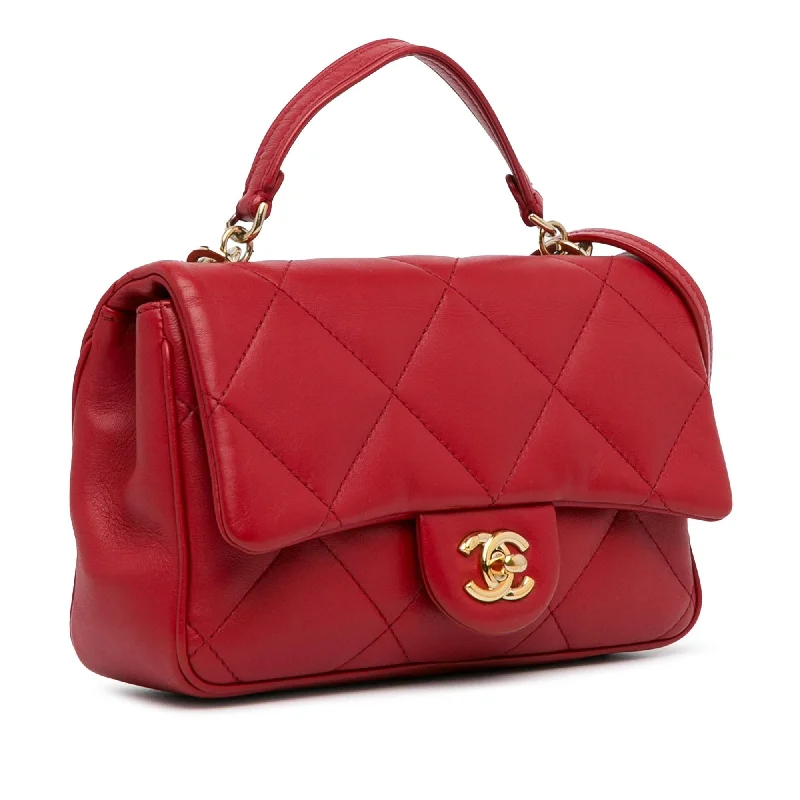 Chanel bags for women who love timeless fashionChanel Small Lambskin Easy Carry Flap (Rzf8ss)