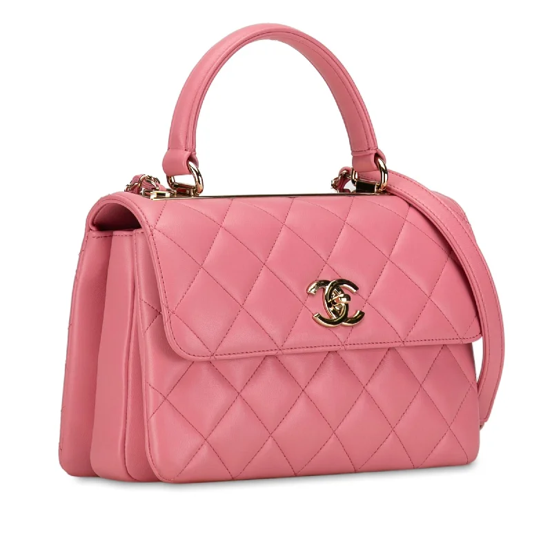 Chanel New Arrival Handbag with Gold HardwareChanel Small Lambskin Trendy CC Flap (BwbnZL)