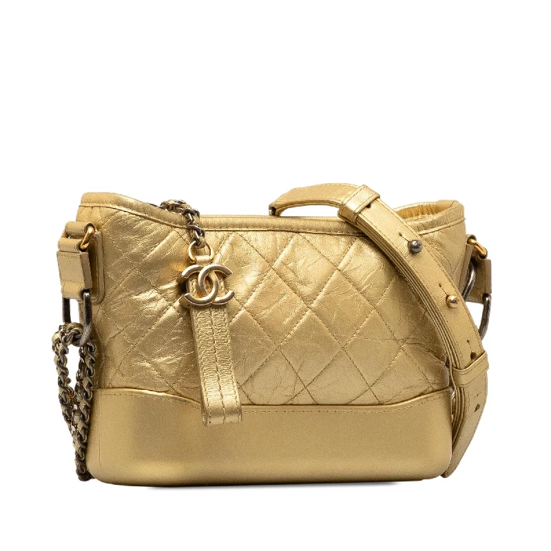 Chanel Quilted Leather Shoulder Bag for FashionistasChanel Small Metallic Lambskin Gabrielle Crossbody (gD1FHy)