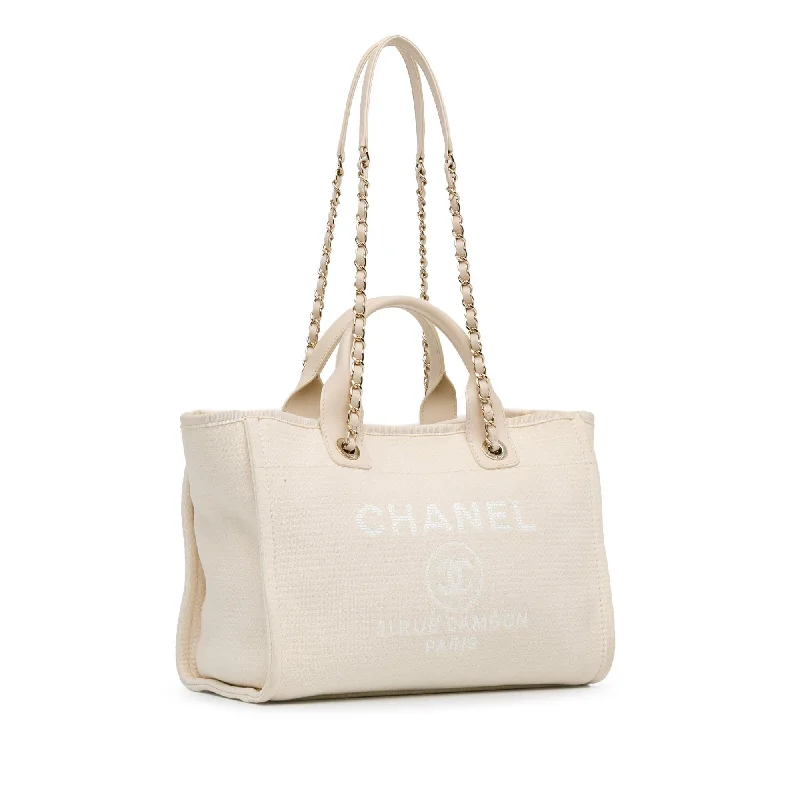 Chanel New Arrival Handbag with Gold HardwareChanel Small Mixed Fibers Deauville Tote (6vcu8P)