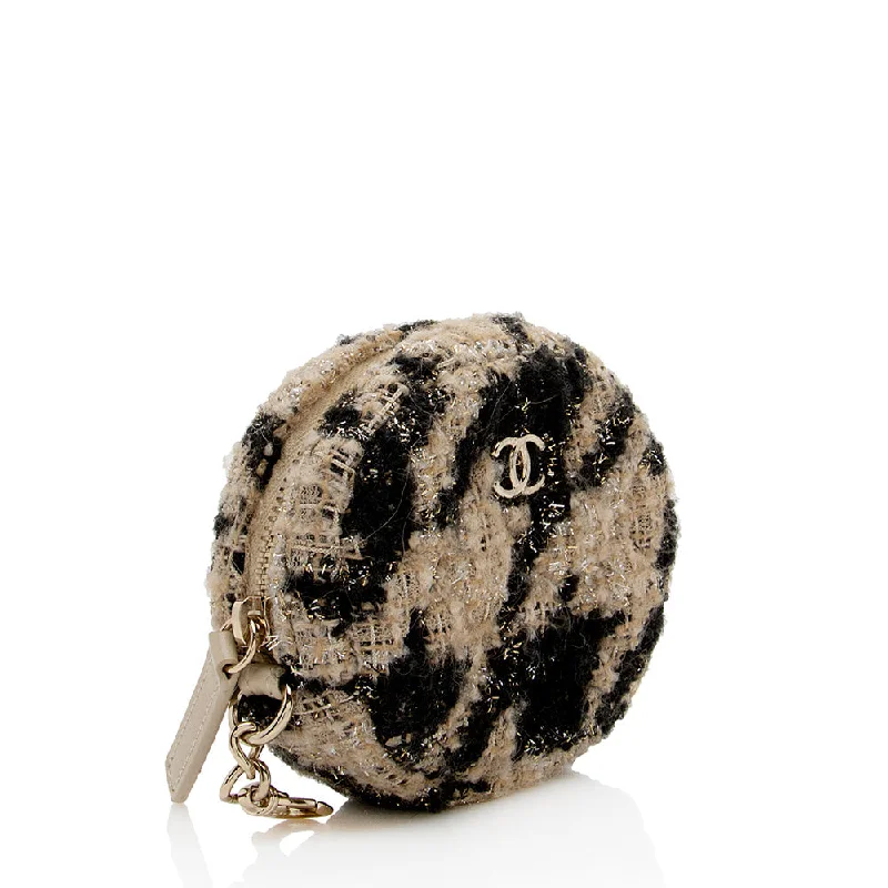 Chanel bags available at online luxury retaileChanel Tweed Coin Purse (17501)