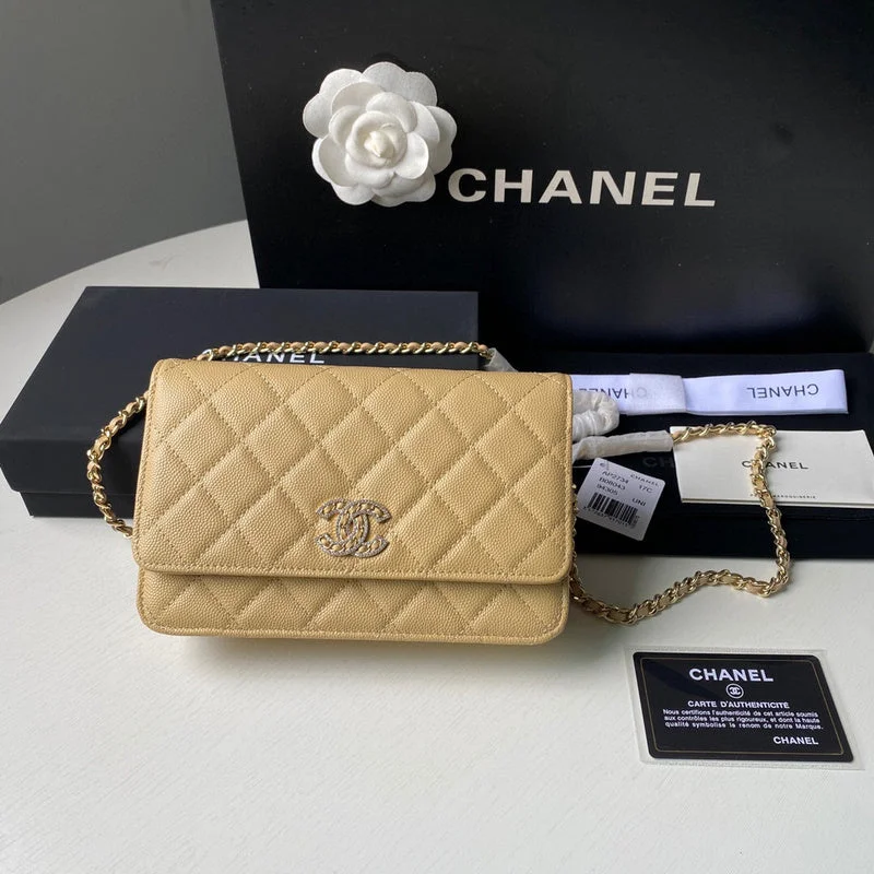 Chanel bags with leather and tweed combinationsWF - Chanel Bags - 3131